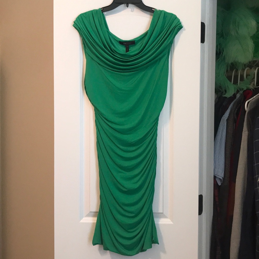 Emerald Green BCBG Maxazria Bodycon Dress